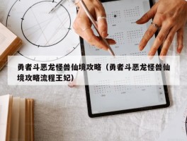 勇者斗恶龙怪兽仙境攻略（勇者斗恶龙怪兽仙境攻略流程王妃）