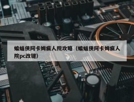 蝙蝠侠阿卡姆疯人院攻略（蝙蝠侠阿卡姆疯人院pc改键）